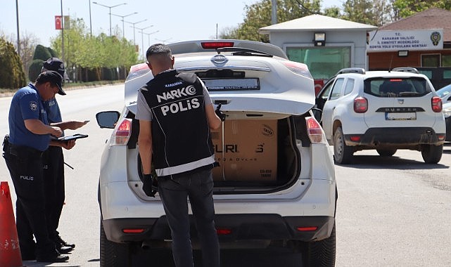 Karaman&#039;da 1 haftada 14 aranan şahıs yakalandı