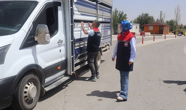 Karaman&#039;da bu araçlar tek tek denetleniyor