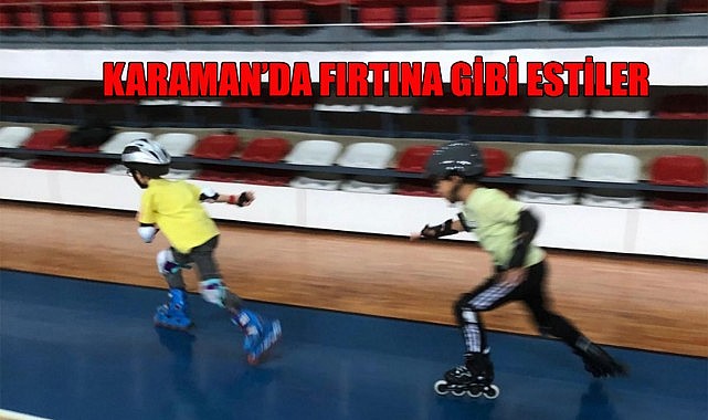 Karaman&#039;da fırtına gibi estiler 