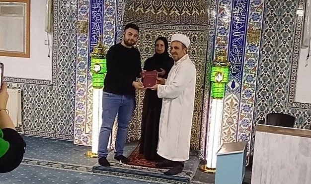 Karaman&#039;da Müslüman oldu