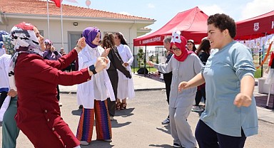 Karaman'daki bahar şenliğinde doyasıya eğlendiler