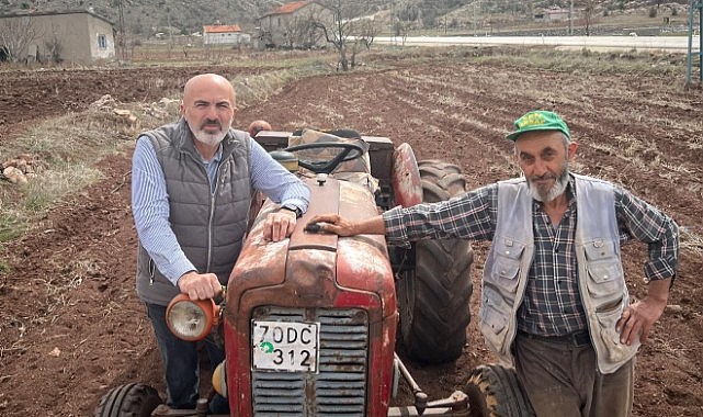 Karaman&#039;daki çiftçiler bugün sizin gününüz