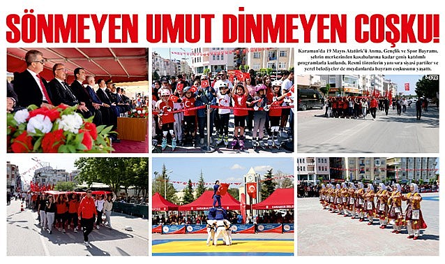 Sönmeyen umut bitmeyen coşku