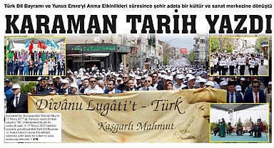 Karaman tarih yazdı