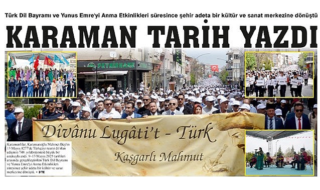Karaman tarih yazdı 