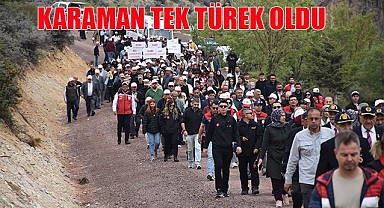 Karaman tek yürek oldu