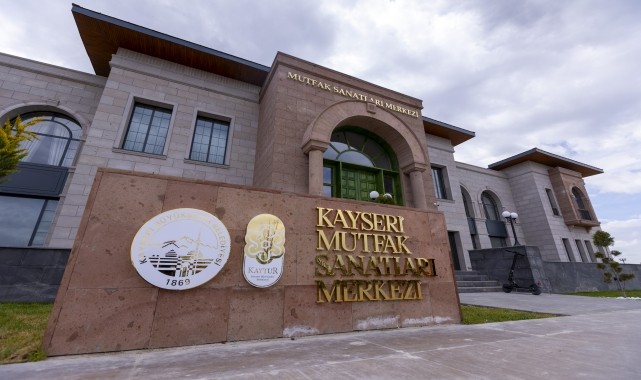 Kayseri&#039;de Mutfak Sanatları Merkezi hizmete açıldı