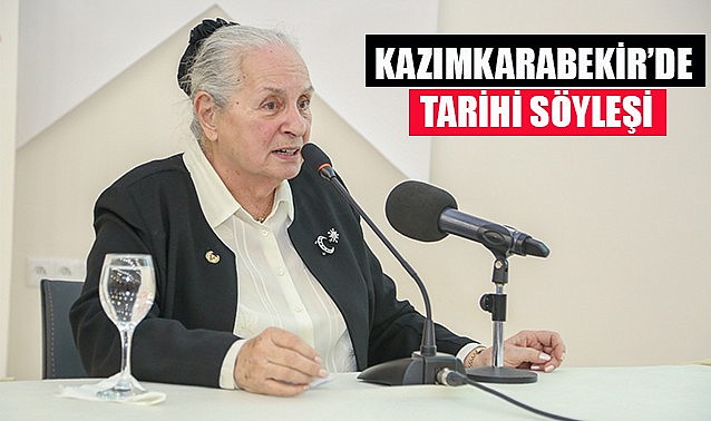 Kazımkarabekir&#039;de tarihi söyleşi