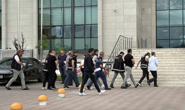 Kırıkkale&#039;deki &quot;irtikap&quot; soruşturmasında yakalanan 12 şüpheliden 5&#039;i tutuklandı