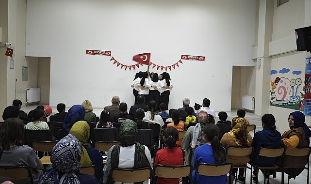 Minik yüreklerden büyük gösteri