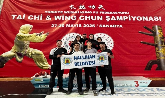 Nallıhanlı sporcular Sakarya&#039;dan 20 madalya ile döndü