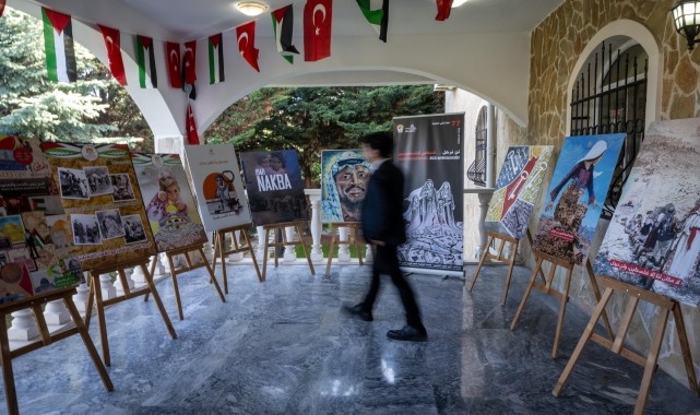 &quot;Nekbe&quot; 77. yılında Filistin&#039;in Ankara Büyükelçiliği&#039;nde anıldı