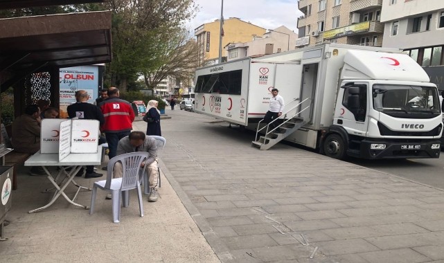 Nevşehir&#039;de Türk Kızılay tarafından dört ayda 3 bin üniteden fazla kan bağışı alındı