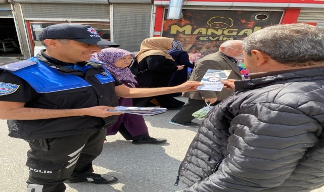 Niğde&#039;de vatandaşlar hırsızlık ve dolandırıcılık konusunda bilgilendirildi