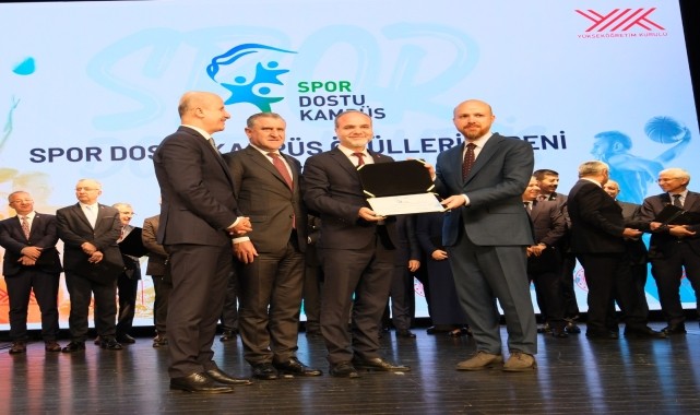 NÖHÜ'ye "Spor Dostu Kampüs" unvanı