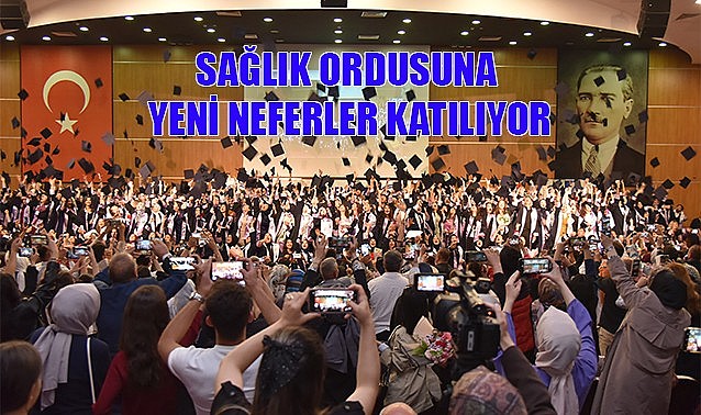 Sağlık ordusuna yeni neferler katılıyor