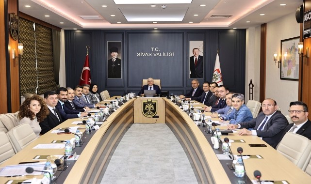 Sivas&#039;ta Hayvanları Koruma Kurulu Toplantısı yapıldı