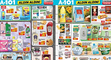 A101 Bayramda Et, Süt ve Temizlik Ürünlerine İndirim Yapacak! A101 5-12 Haziran Aktüel Kataloğu! 