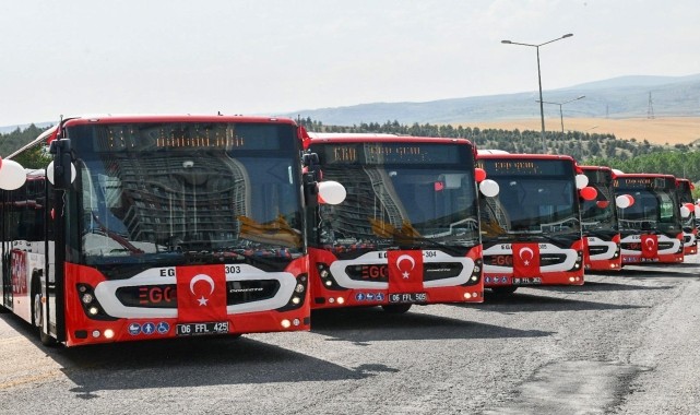 Ankara&#039;da toplu taşımaya 13 yeni otobüs daha eklendi