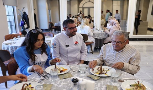 Başkan Büyükkılıç, Mutfak Sanatları Merkezi atölyelerini tanıttı