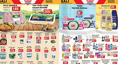 BİM’de Bayramdan Sonra Gıda ve Temizlik Ürünlerine İndirim Geliyor! BİM 10 Haziran Aktüel Kataloğu! 