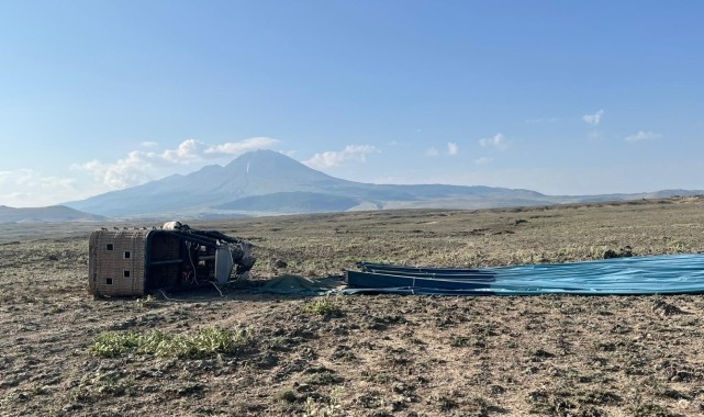 GÜNCELLEME - Aksaray&#039;da iki ayrı sıcak hava balonu kazasında 1 pilot hayatını kaybetti, 31 kişi yaralandı