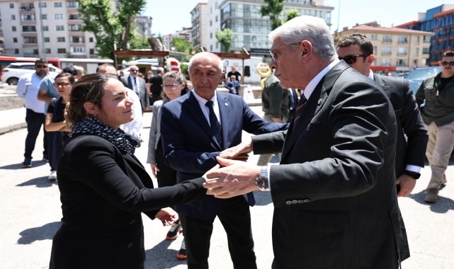 İYİ Parti Genel Başkanı Dervişoğlu, Adana Milletvekili Taş&#039;ın dayısı Günler&#039;in cenazesine katıldı