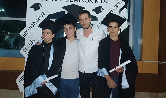 Karaman&#039;da engelsiz mezuniyet coşkusu