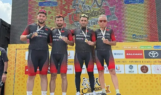 Karamanlı bisikletçiler zirvede