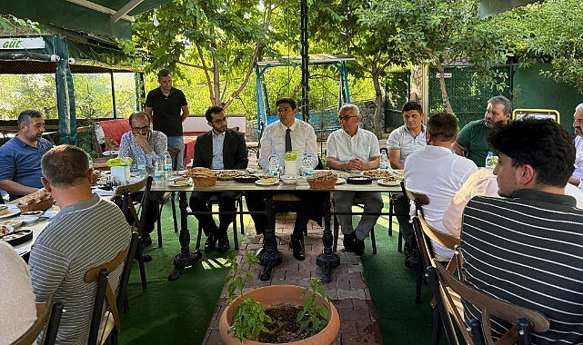 Kaymakam Erdoğan veda programına katıldı