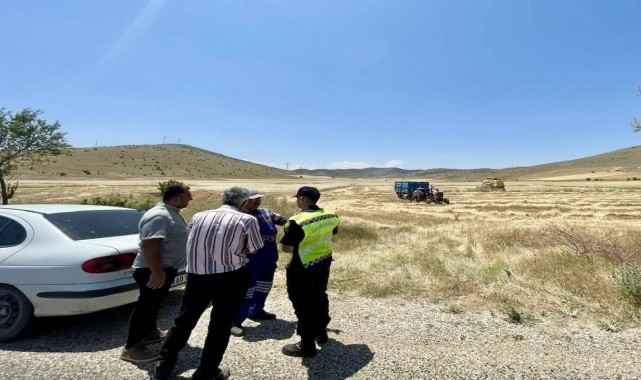 Kırşehir&#039;de jandarma vatandaşları anız ve örtü yangınlarına karşı uyardı