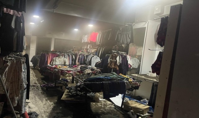 Konya&#039;da iş yerinde çıkan yangın söndürüldü