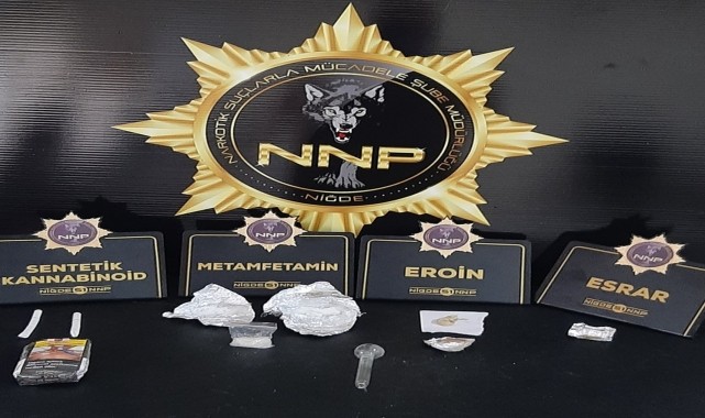 Niğde&#039;de uyuşturucu operasyonlarında 2 şüpheli tutuklandı