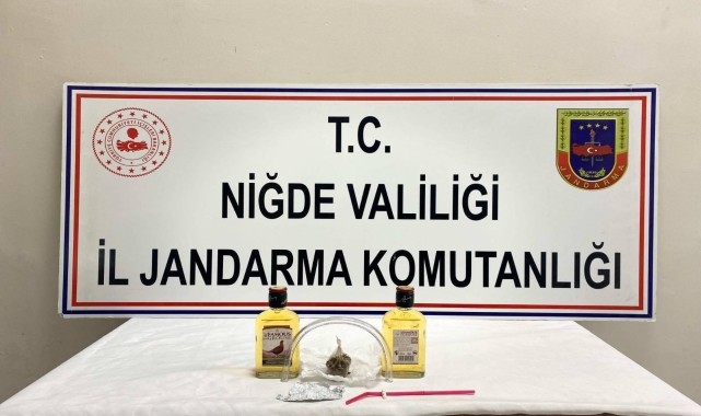 Niğde&#039;de uyuşturucu operasyonunda 1 şüpheli yakalandı