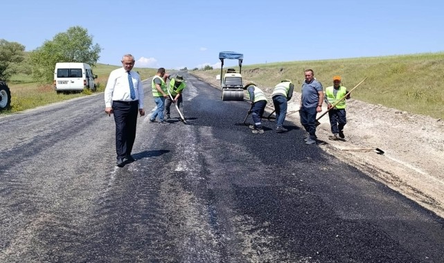 Sorgun&#039;da köy yollarında bakım ve onarım çalışması başladı