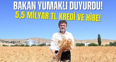 Tarım Bakanlığı’ndan 5,5 Milyar TL Kredi ve Hibe Desteği! 