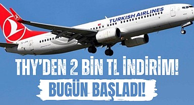 THY’den Bayrama Özel 2 Bin TL İndirim Desteği!  