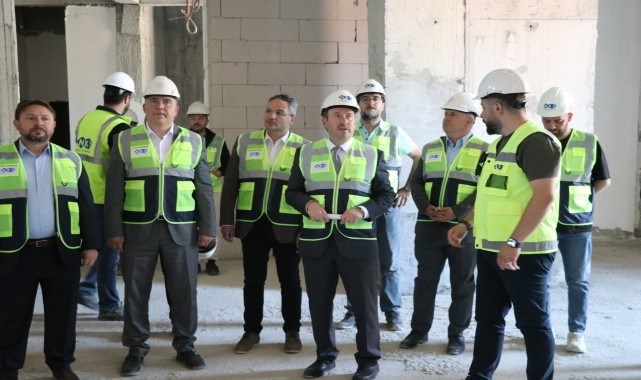 Yozgat inşası süren İl Halk Kütüphanesi yıl sonunda tamamlanacak