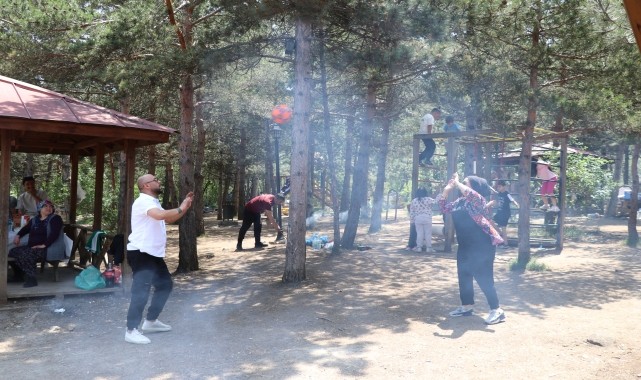 Yozgat&#039;taki Çamlık Milli Parkı piknikçilerin uğrak noktası oldu