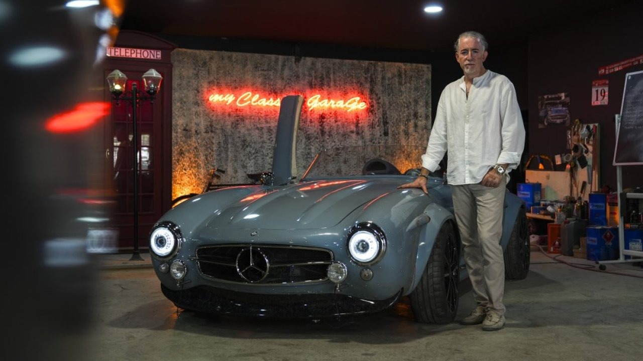 1954 model otomobil, çağın teknolojisiyle yeniden yollara çıkmaya hazırlanıyor