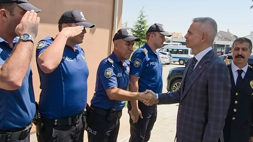 Vali Çiçekli&#039;den güvenliğin kalbine ziyaret