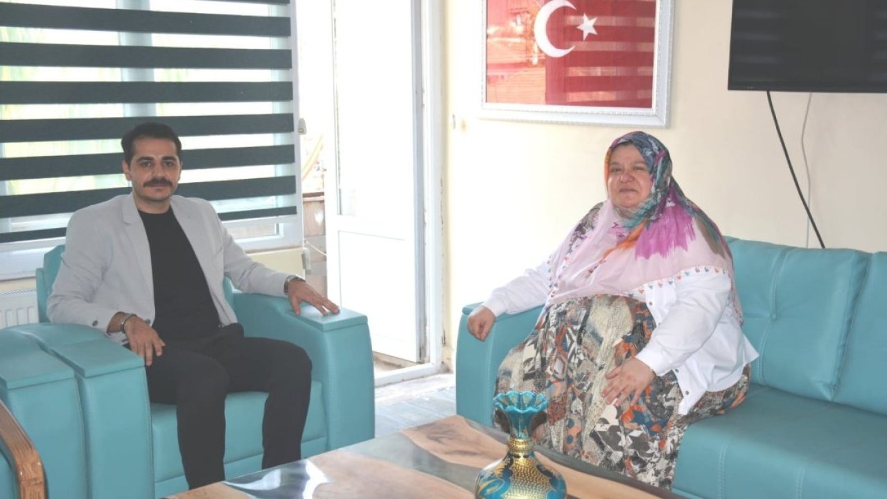 Mihalgazi Kaymakamı Çiçek&#039;ten Belediye Başkanı Güneş&#039;e veda ziyareti