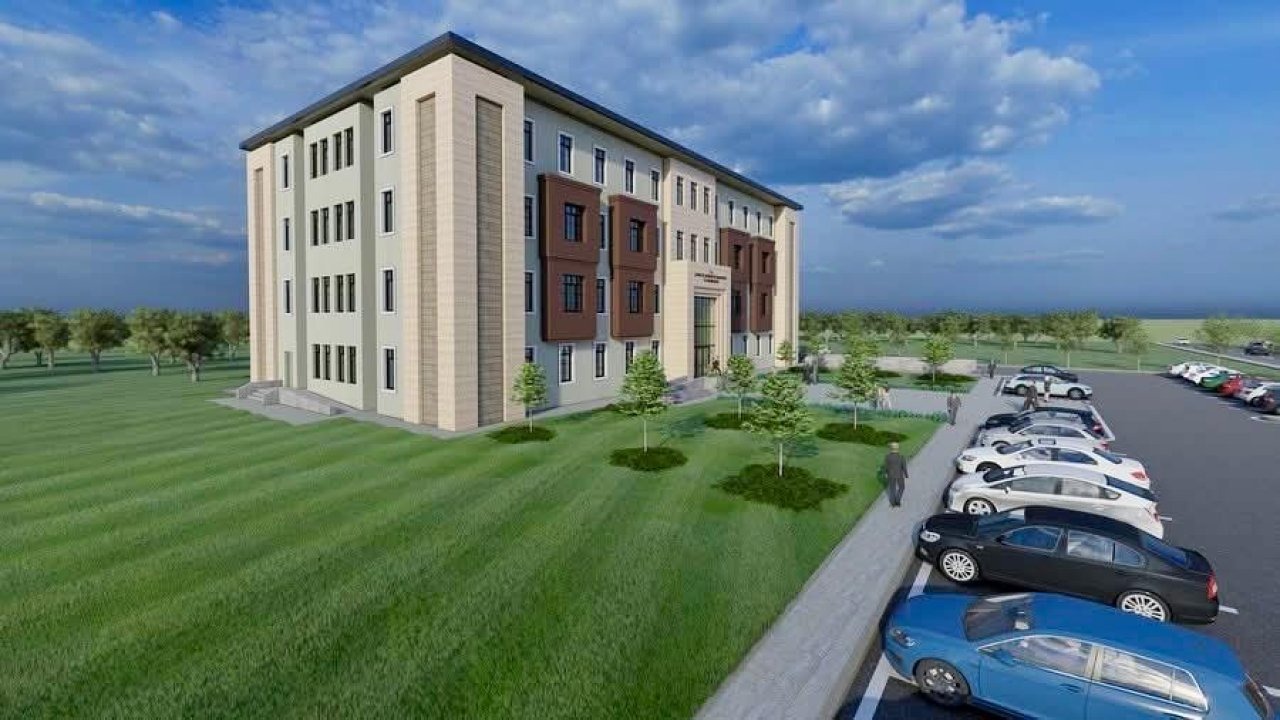 Kırşehir&#039;e çevreci uygulamalarıyla modern bir kamu hizmeti binası kazandırılıyor