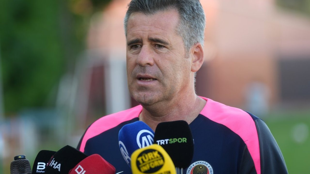 Gençlerbirliği Teknik Direktörü Hüseyin Eroğlu, taraftardan &quot;dolu stat&quot; istedi: