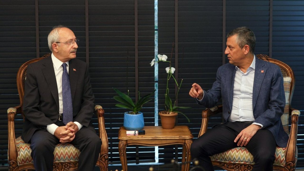 CHP Genel Başkanı Özel&#039;den kardeşi vefat eden Kemal Kılıçdaroğlu&#039;na taziye ziyareti