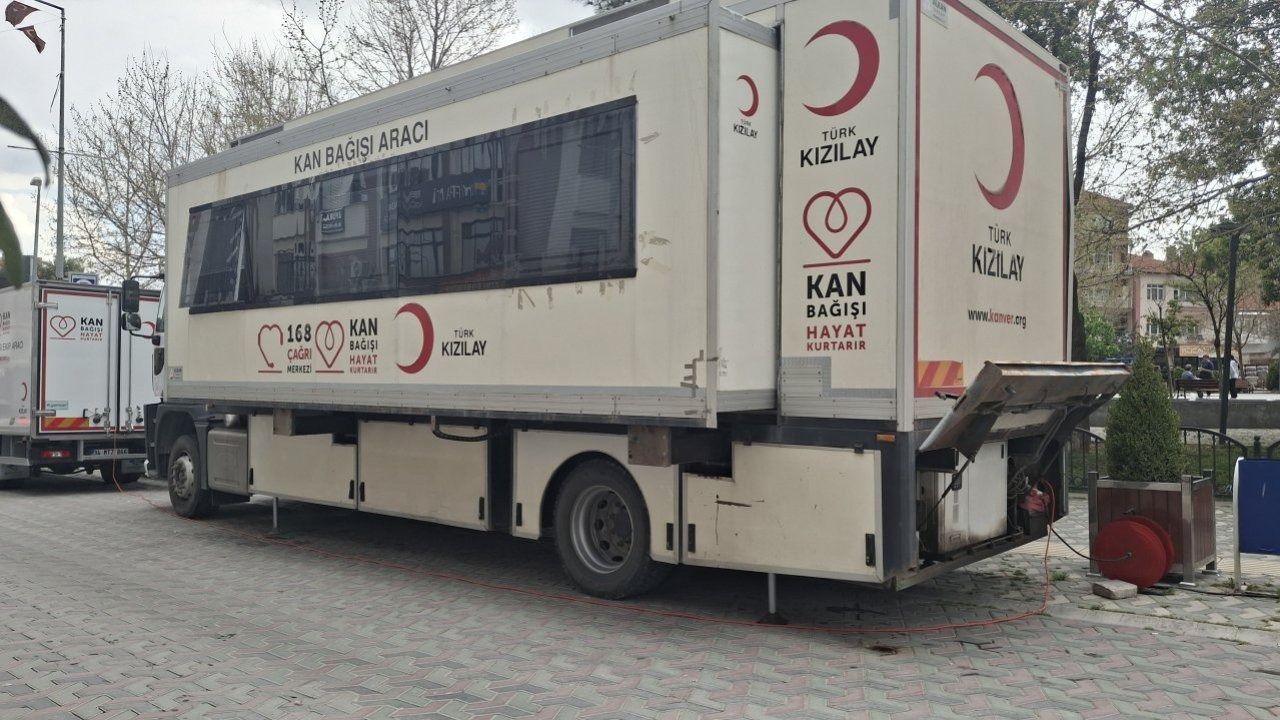 Beypazarı&#039;da Kızılay&#039;dan kan bağışı kampanyası
