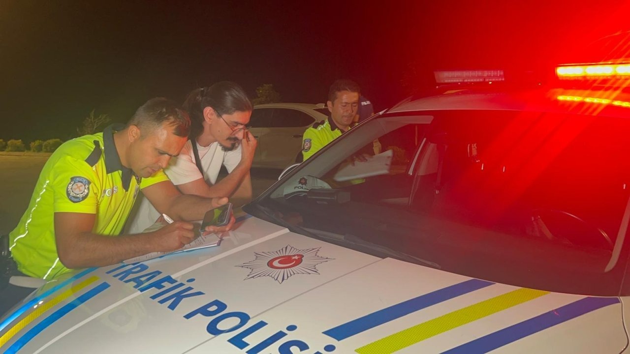 Nevşehir&#039;de polisin &quot;dur&quot; ihtarına uymayan sürücü kovalamacayla yakalandı