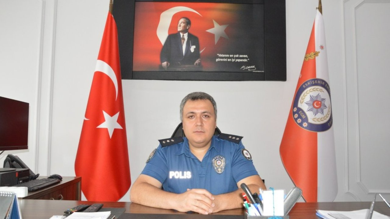 Sivrihisar İlçe Emniyet Müdür Vekili Halil İbrahim Biçer görevine başladı