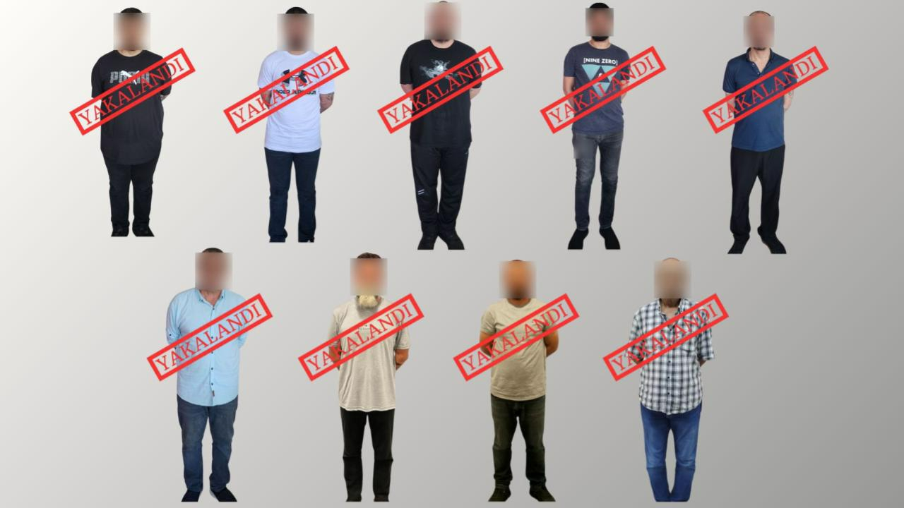 Aranan 9 suçlu Türkiye&#039;ye getirildi