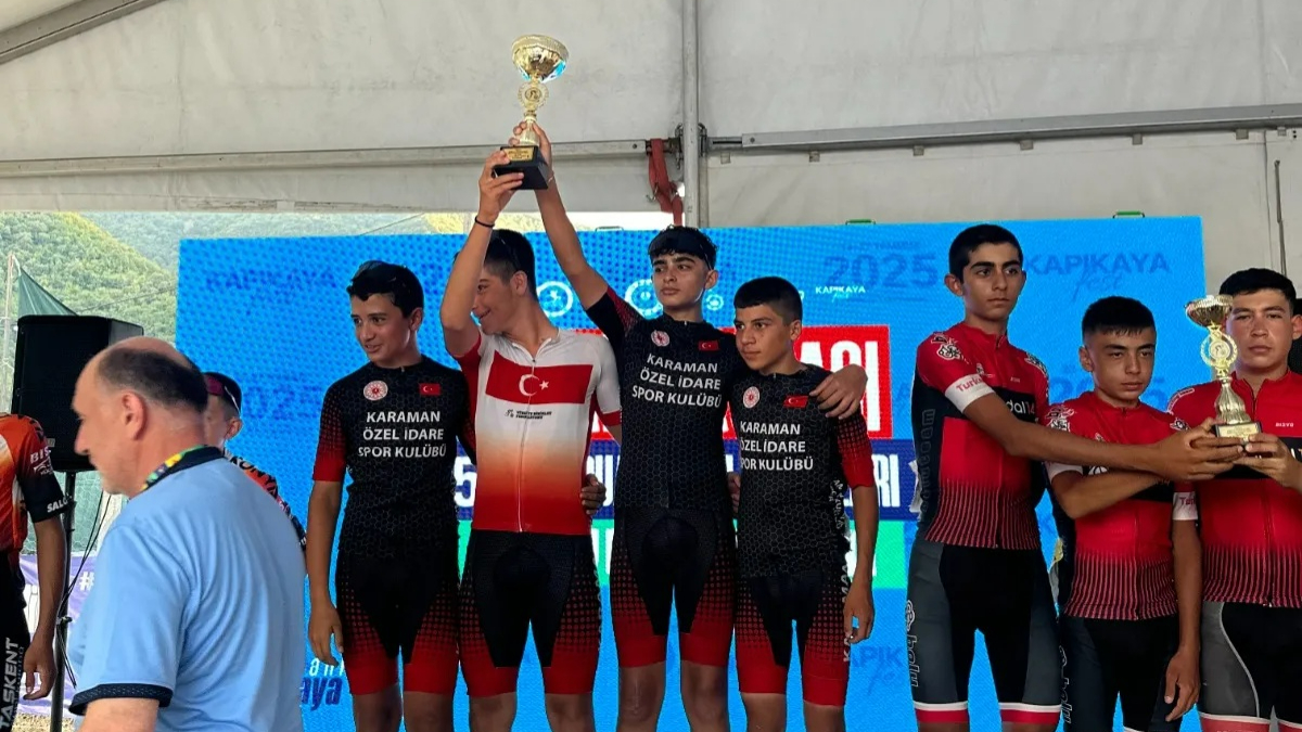 Bisiklette Karaman rüzgarı